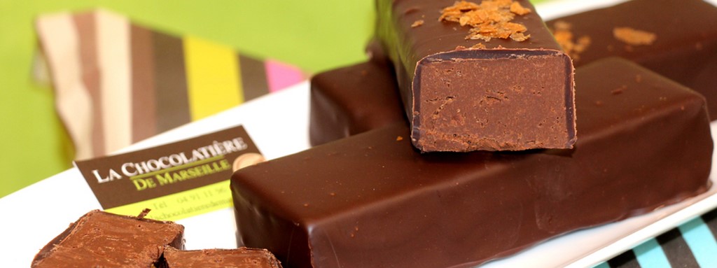 Barre marseillaise pralinée feuilletée