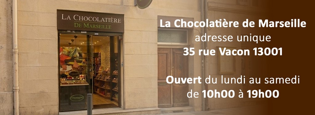 Horaire d'ouverture de la chocolatière de marseille