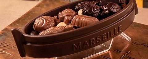 la barque marseillaise en chocolat